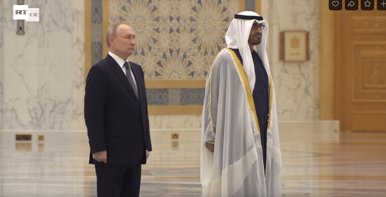 Staatsbesuch Von Pr Sident Putin In Abu Dhabi Vae Auf Loobloo Tv