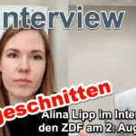 Alina Lipp Interview mit ZDF Teil 1 vom 2. August 2023