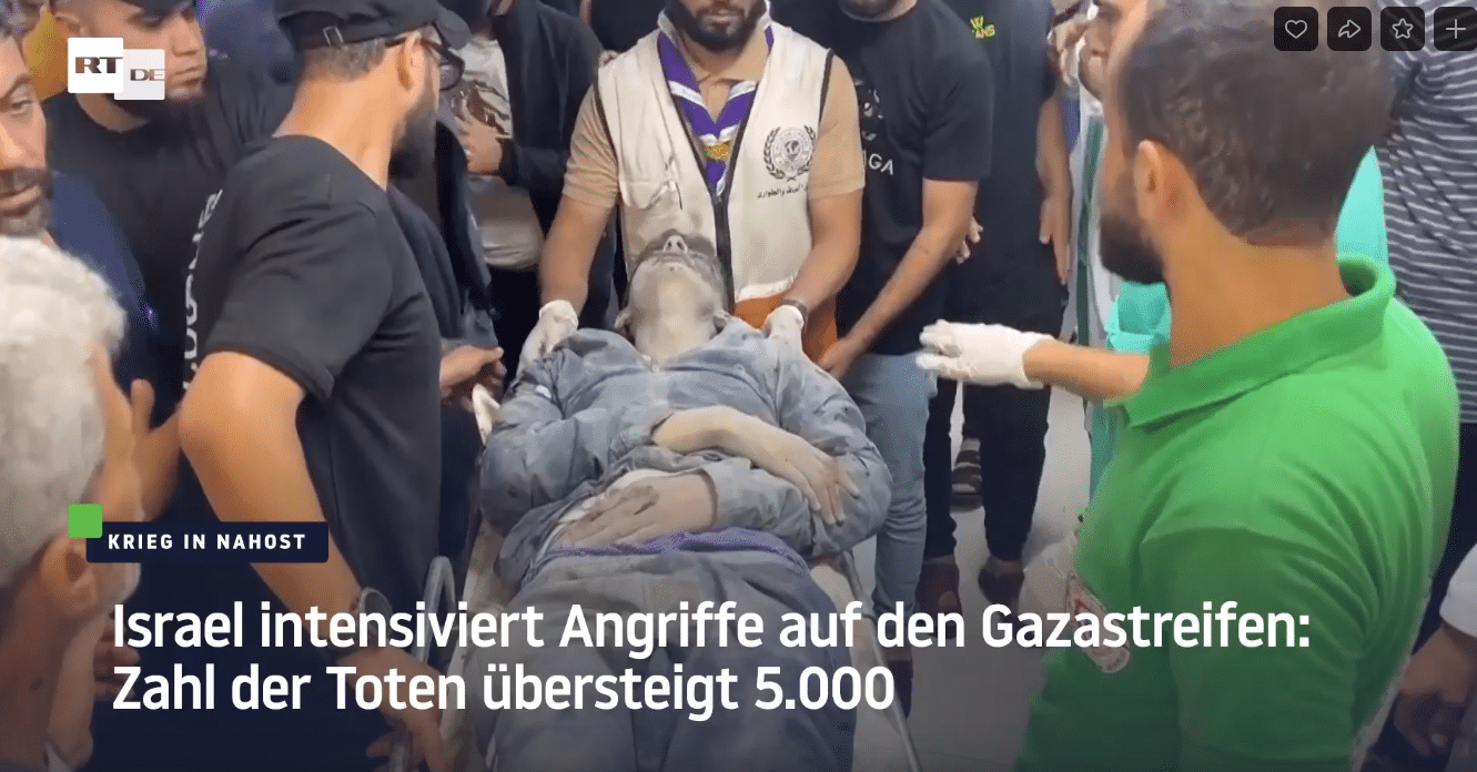 Israel Intensiviert Angriffe Auf Den Gazastreifen: Zahl Der Toten ...