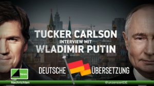 Tucker Carlson und Vladimir Putin