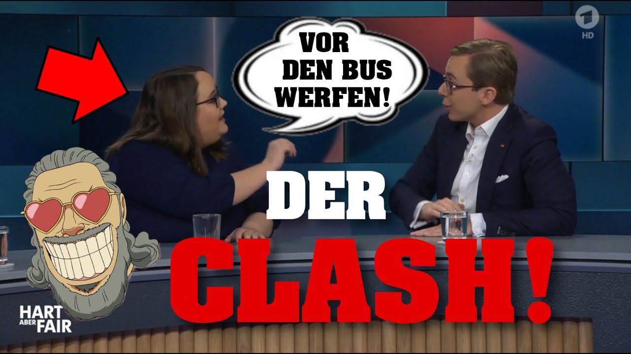 RICARDA LANG überrollt Amthor VERBAL! 💥⚡️ hart aber fair auf loobloo.tv
